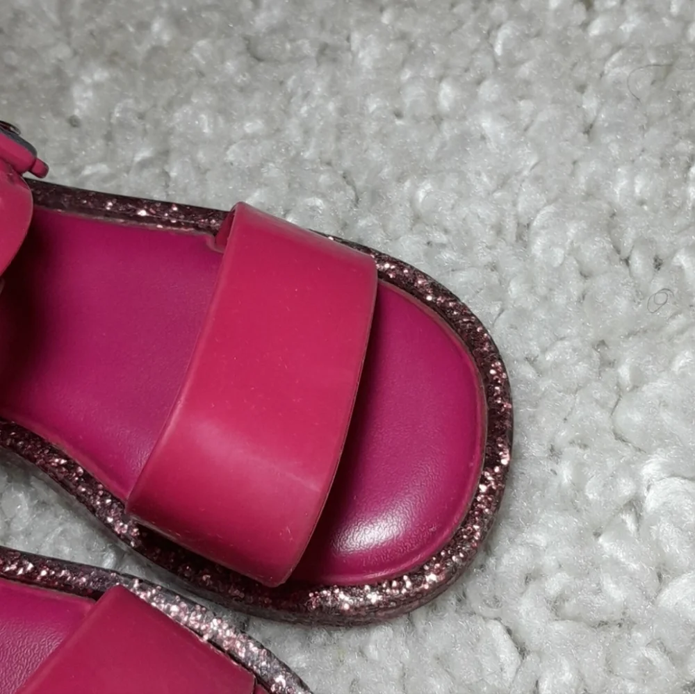 MINI MELISSA FUSHIA PINK MAR sandals Size 6